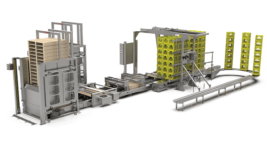 CHAIN DEPALLETIZER